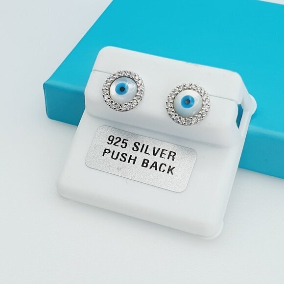 925 Sterling Silver CZ Beautiful Earrings for Women, 1USPAR4211 - Picture 6 of 11